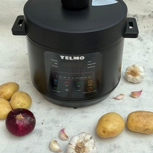 Producto - OLLA A PRESIÓN YELMO 1000W 6LTS TÁCTIL PS-7006 - 1
