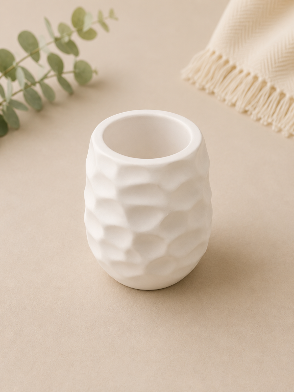 Producto - Florero irregular yeso