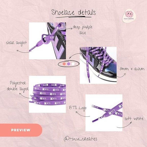 Producto - BTS Cordones edición Festa 8mm-120cm - 4