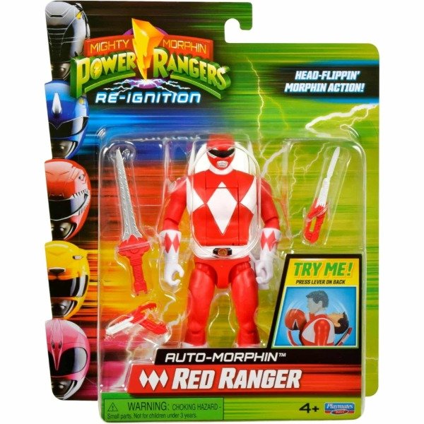 Producto - PRE-VENTA Power Rangers Re-Ignition Auto-Morphin Red Ranger