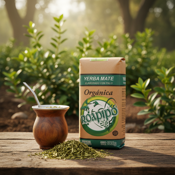 Producto - YERBA SUAVE ORGANICA ROAPIPO 500 GRS