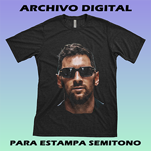 Producto - R0001 - Messi Lentes Semitono Archivo Digital