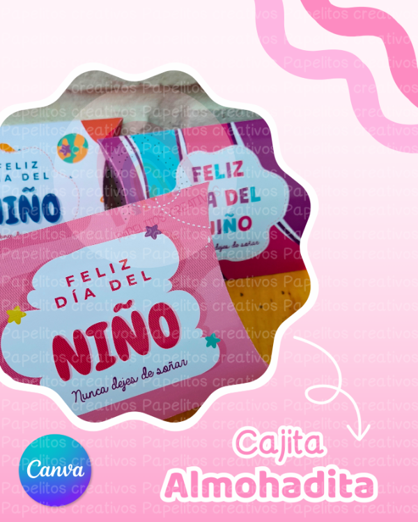 Producto - Plantilla Editable en Canva - Almohadita
