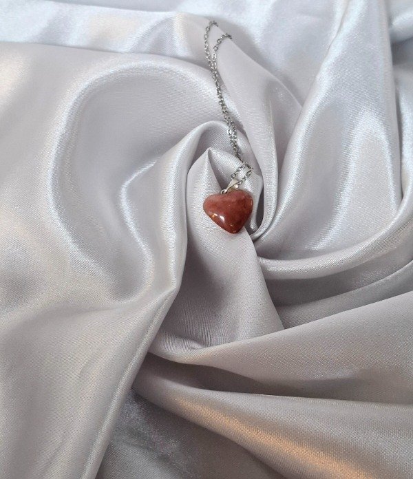 Producto - Corazón Cuarzo Rojo