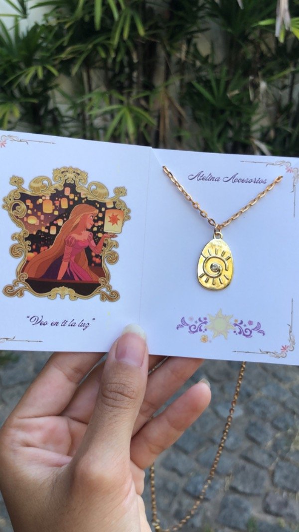 Producto - Combo: collar sol + 2 tarjetas