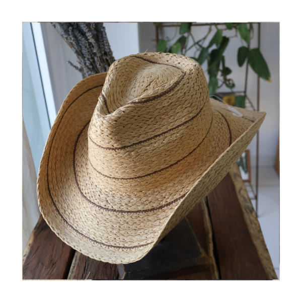 Producto - Sombrero Cowboy Rafia - 0