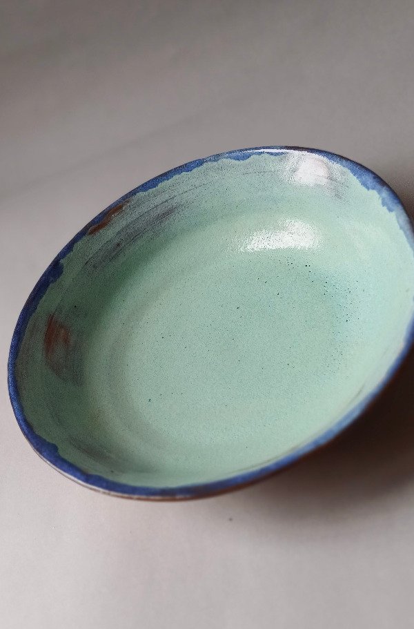 Producto - Cuenco verde agua bajo