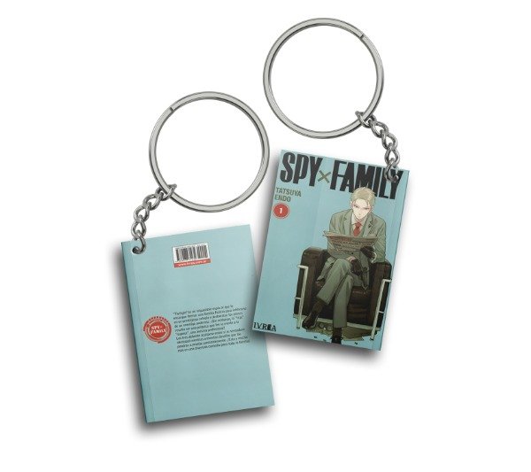 Producto - Llavero Manga SpyxFamily Tomo 1 All Blue Otorii