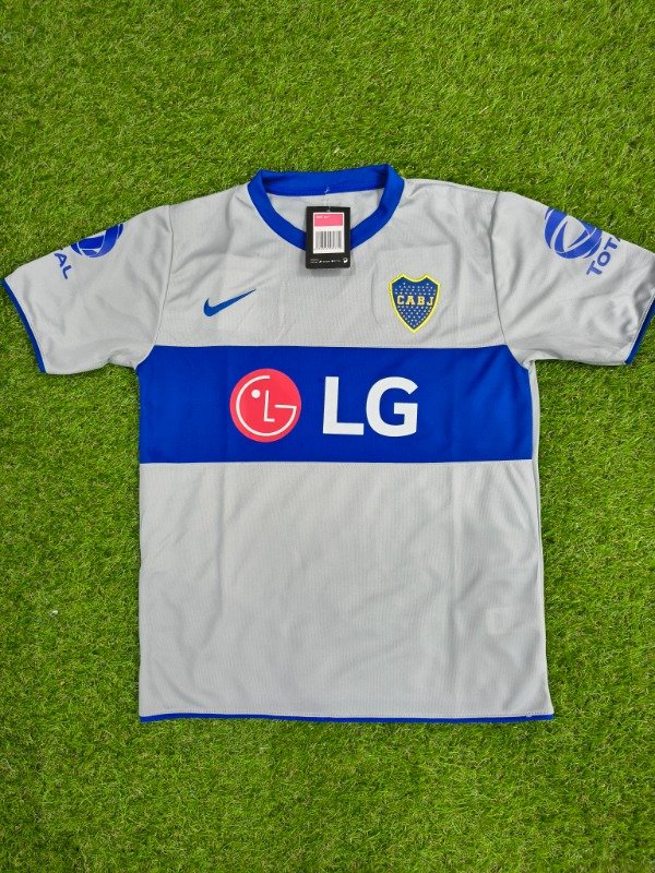 Producto - Camiseta Boca Juniors Gris Retro Palermo 2011