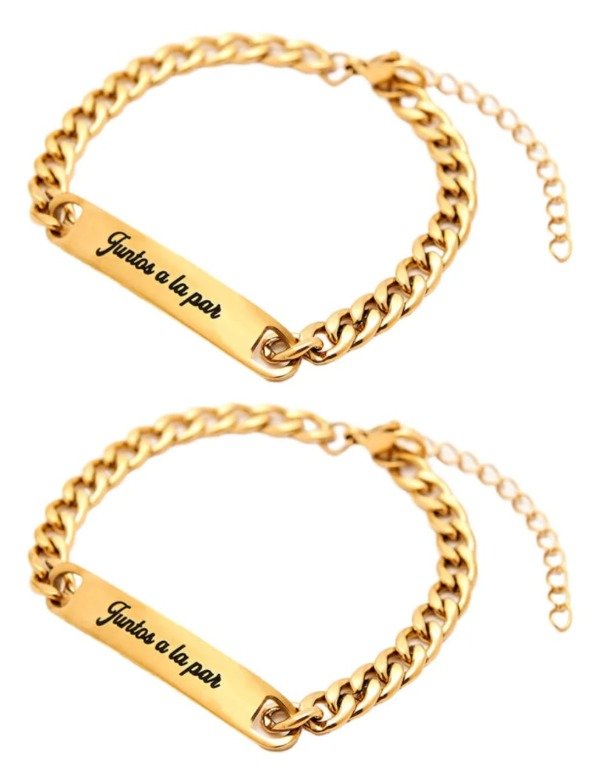 Producto - PULSERA GALA. ACERO DORADO. VALOR POR UNIDAD