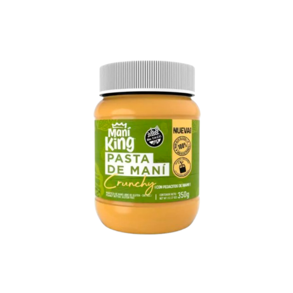 Producto - Pasta de maní king CRUNCHY x350gr
