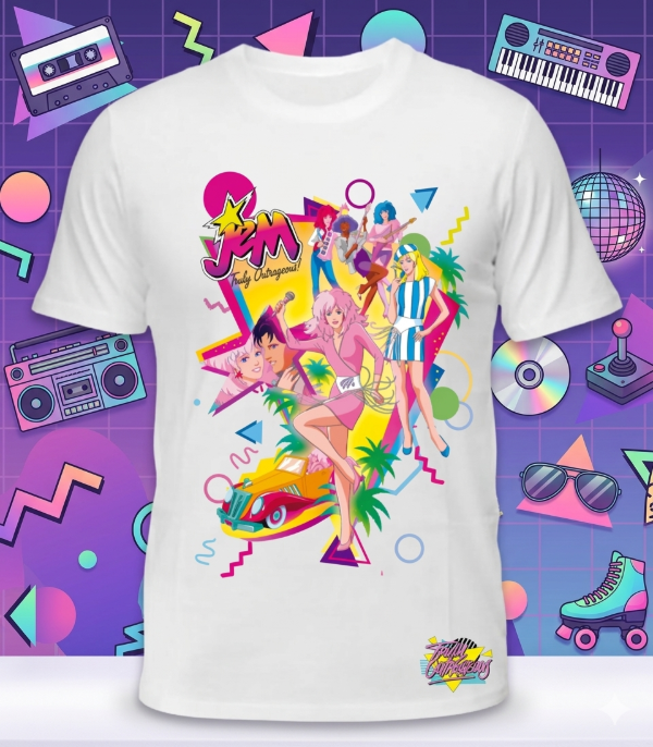 Producto - Remera Unisex Jem Banda 2