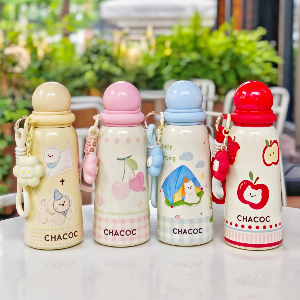 Producto - Botella termo de acero térmica cute kawaii