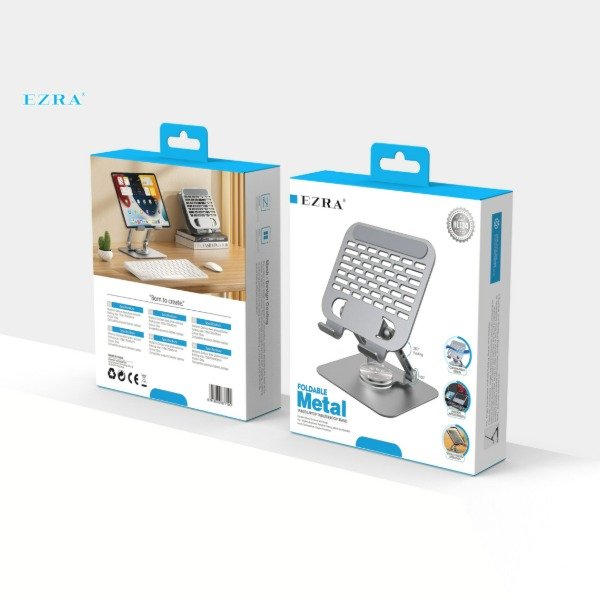 Producto - Soporte Para Tablet, Celular Giratorio de 360 De 4,7-12 In HL134.