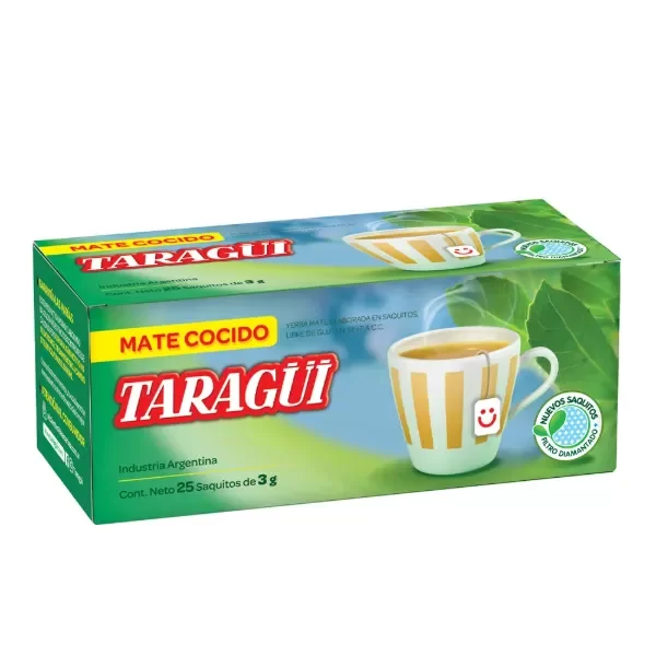 Producto - MATE COCIDO TARAGUI  x25