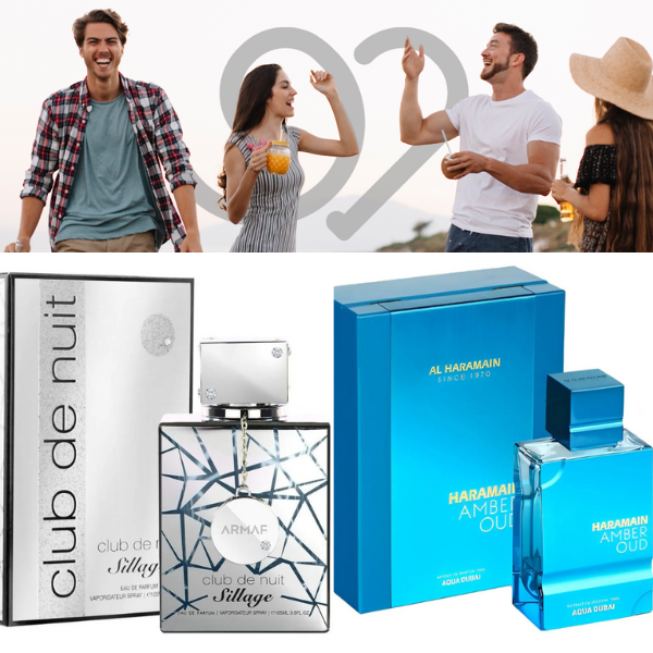 Producto - PROMO ESTACIÓN - SIN GÉNERO -ARMAF CLUB DE NUIT SILLAGE - AL HARAMAIN AQUA DUBAI