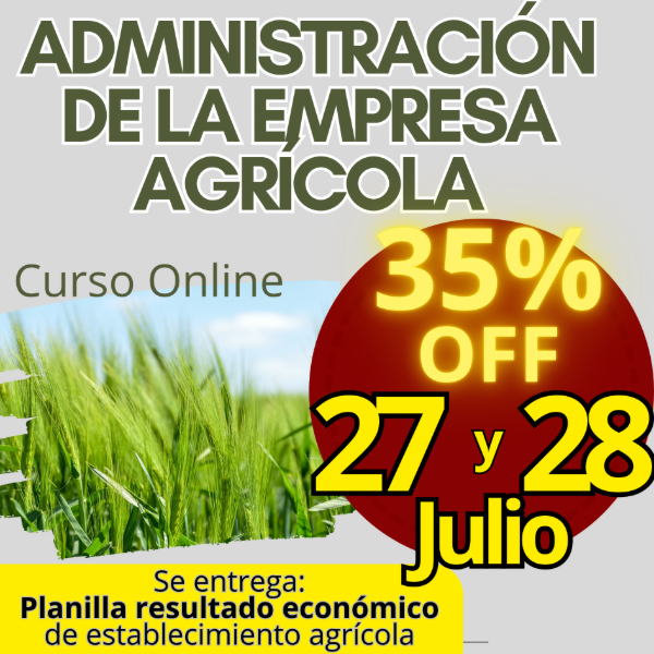 Producto - Curso Online Administración de la empresa agrícola