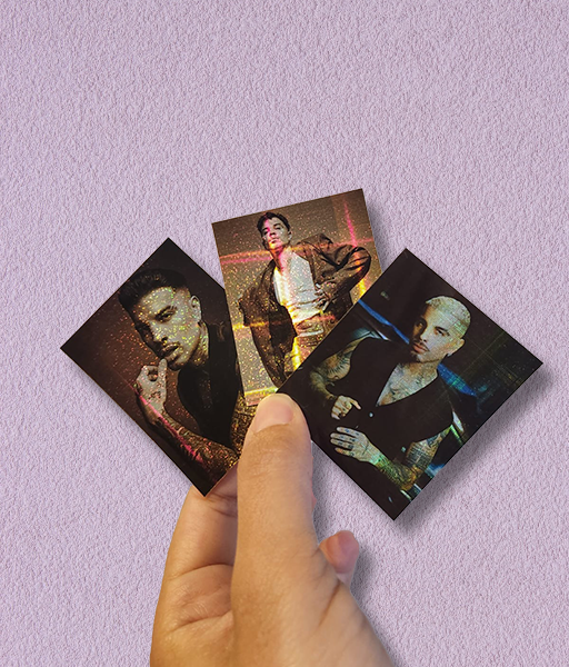 Producto - STICKERS HOLOGRÁFICOS - RAUW ALEJANDRO - SET #4