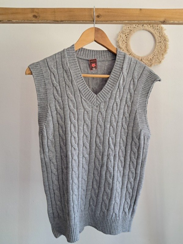 Producto - Chaleco Luisina Gris