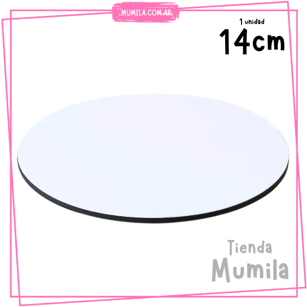 Producto - Base Torta Redonda 14cm Base Fibroplus 3mm