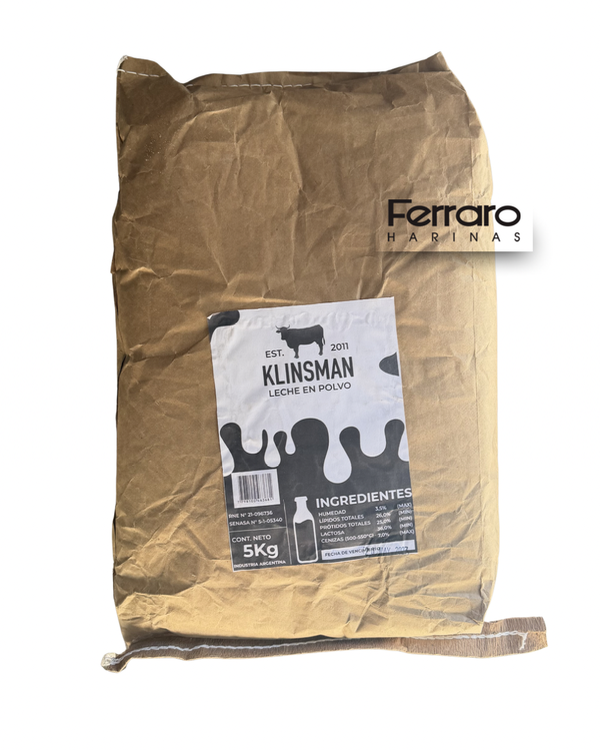 Producto - Leche en polvo 5kg klinsman