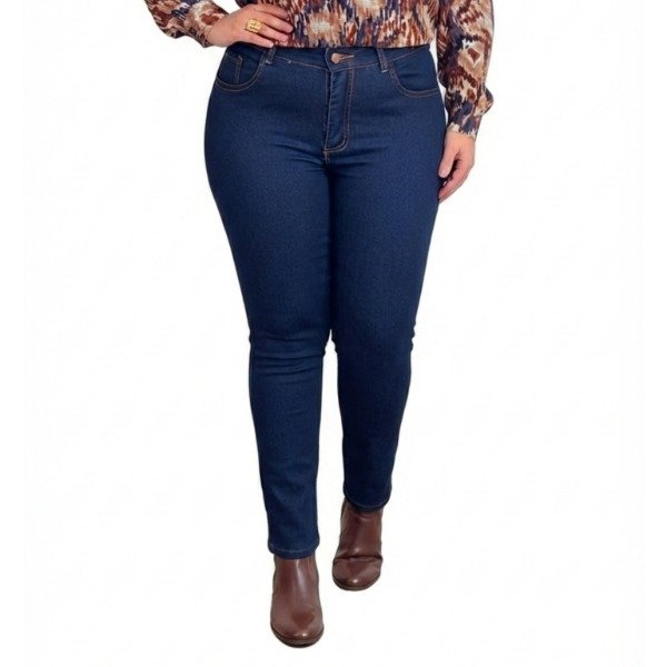 Producto - Jeans Chupin Linea Plussize. Elastizado. Tiro Alto. Talle 54/56
