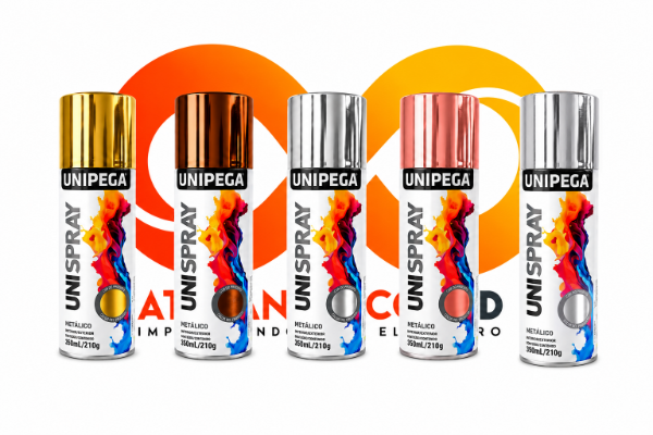 Producto - Pintura en Aerosol Metalizada Unipega color 350ML