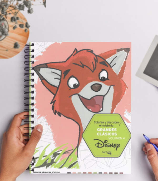 Producto - Libro Colorea y Descubre el Misterio Clasicos Vol4 Disney