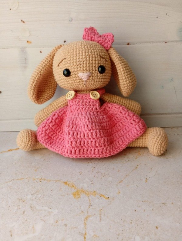 Producto - Muñeca Amigurumi-Conejita Bianca