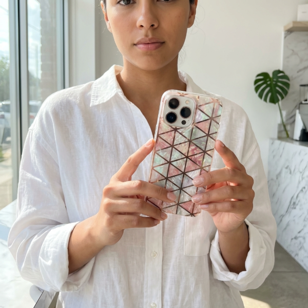 Producto - Triangulos rosa