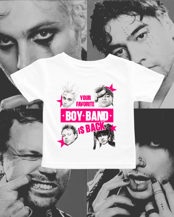 Producto - Fav boyband- baby tee