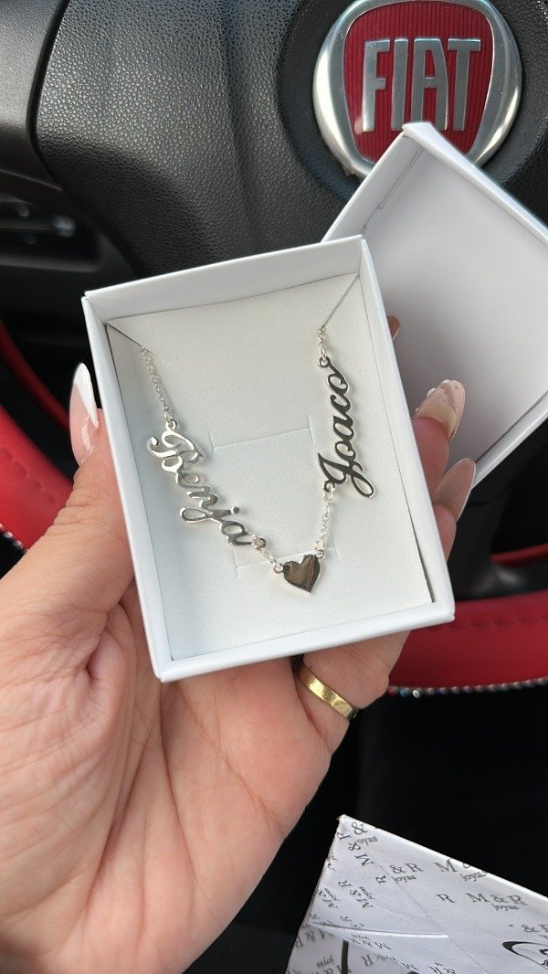 Producto - Doble nombre + Corazón