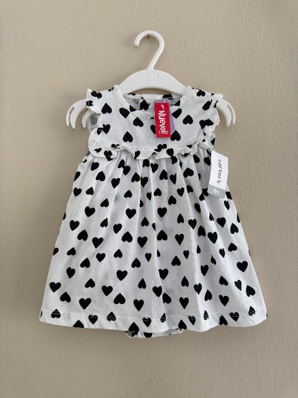 Producto - Body Vestido CARTERS 9 meses NUEVO C/etiqueta jl40