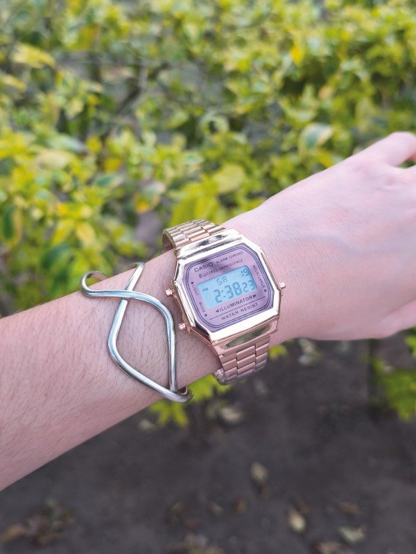Producto - Reloj Casio Replica Vintage A158a Rose - 0