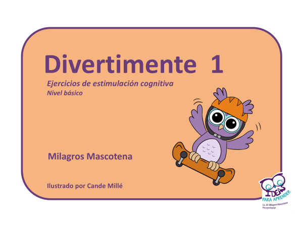 Producto - Divertimente 1. Ejercicios de estimulación cognitiva. Nivel Inicial