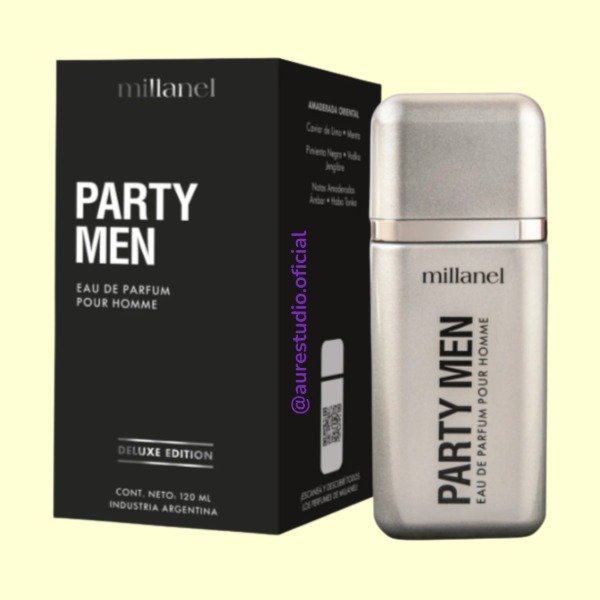 Producto - PARTY MEN DELUXE DUPE 212 VIP MEN - 0
