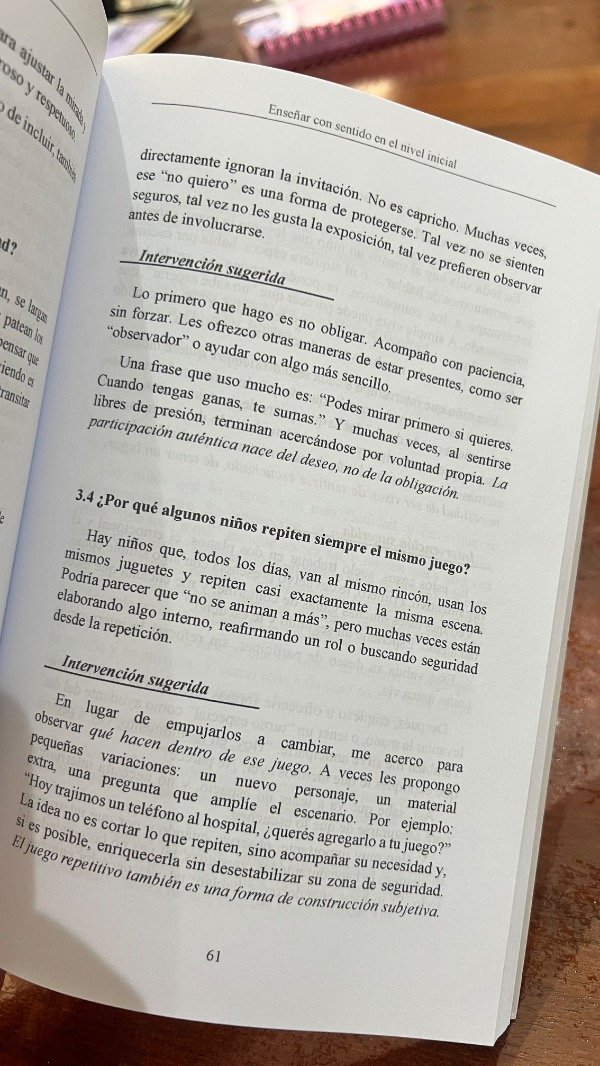 Producto - Enseñar con sentido en el Nivel Inicial - 6