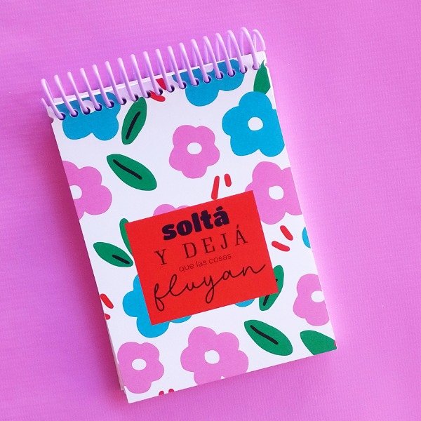 Producto - LIBRETA SOLTA Y DEJA FLUIR
