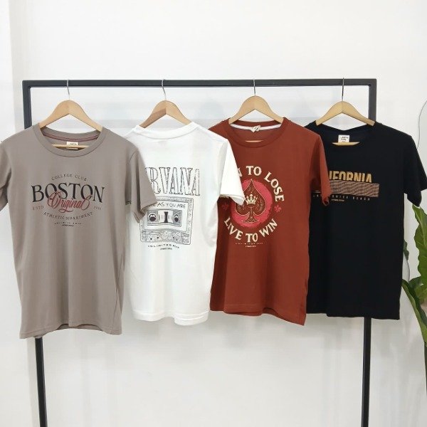 Producto - 100 - REMERAS ALGODON HOMBRE