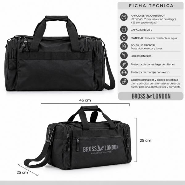 Producto - BOLSO BROSS LONDON 28 L - 2