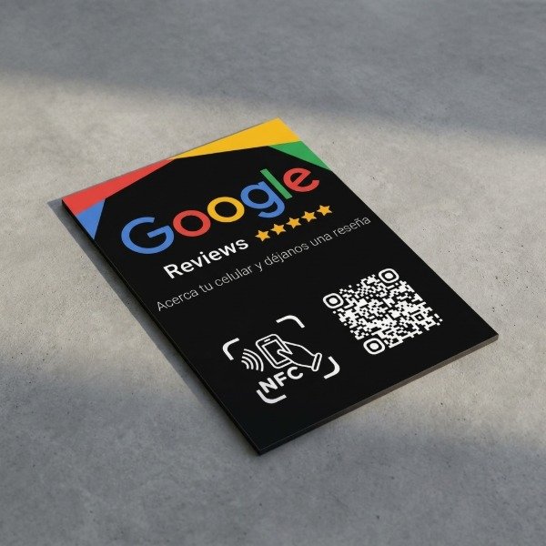 Producto - Expositor Reseñas Google (Variante 3) - 3