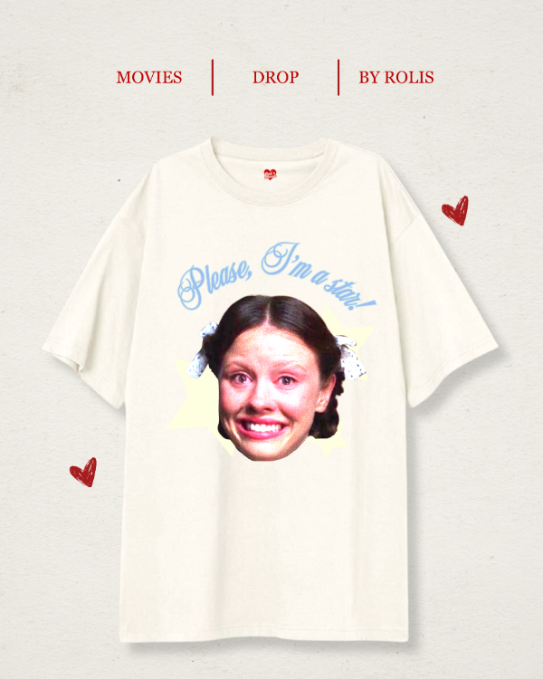 Camiseta im a star oversize