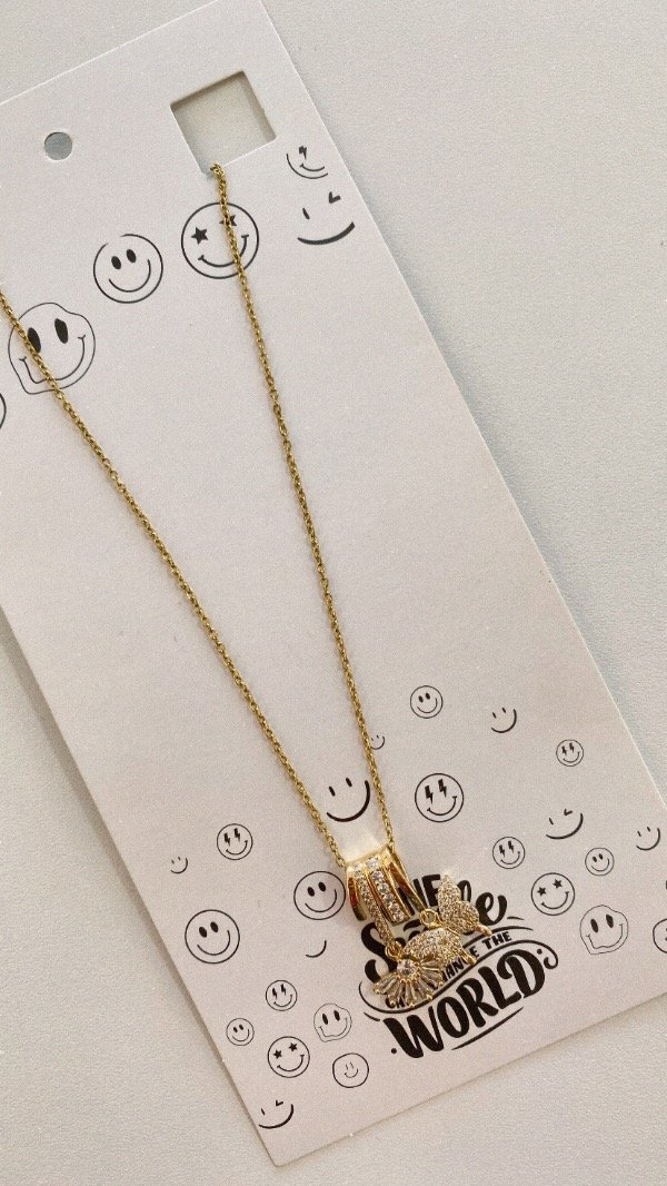 Producto - Conjunto Pandora Runa dorado. ACERO