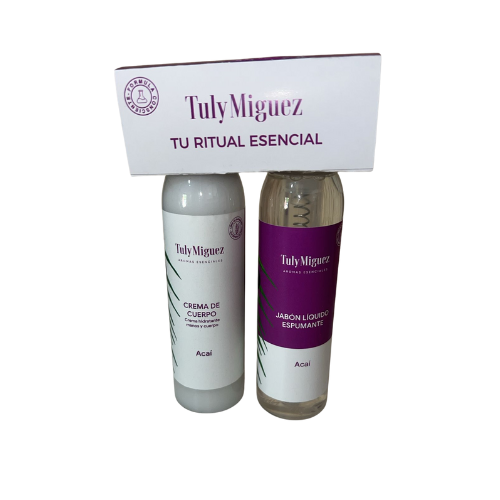 Producto - Duo Escencial Crema de cuerpo + Jabon Liquido ACAI