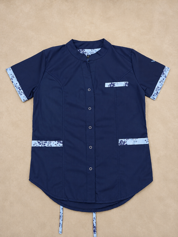 Producto - SIENA ARCIEL (Azul detalle Flores)