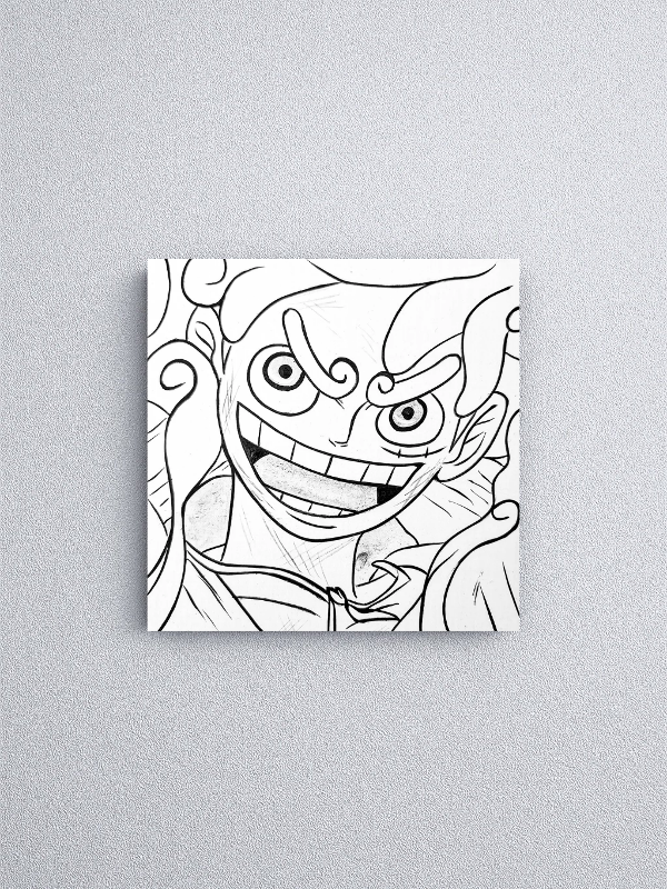 Producto - Cuadro Luffy gear 5