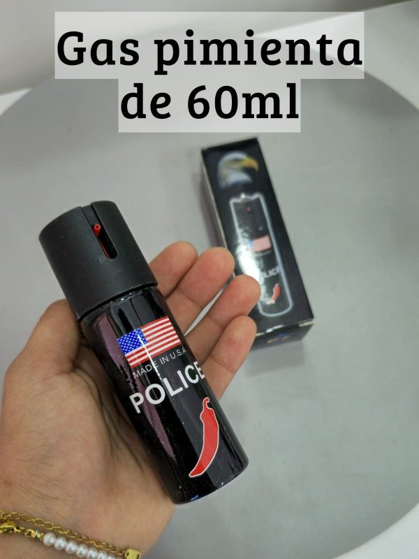 Producto - GAS PIMIENTA 60 ML NEGRO KING GUARD