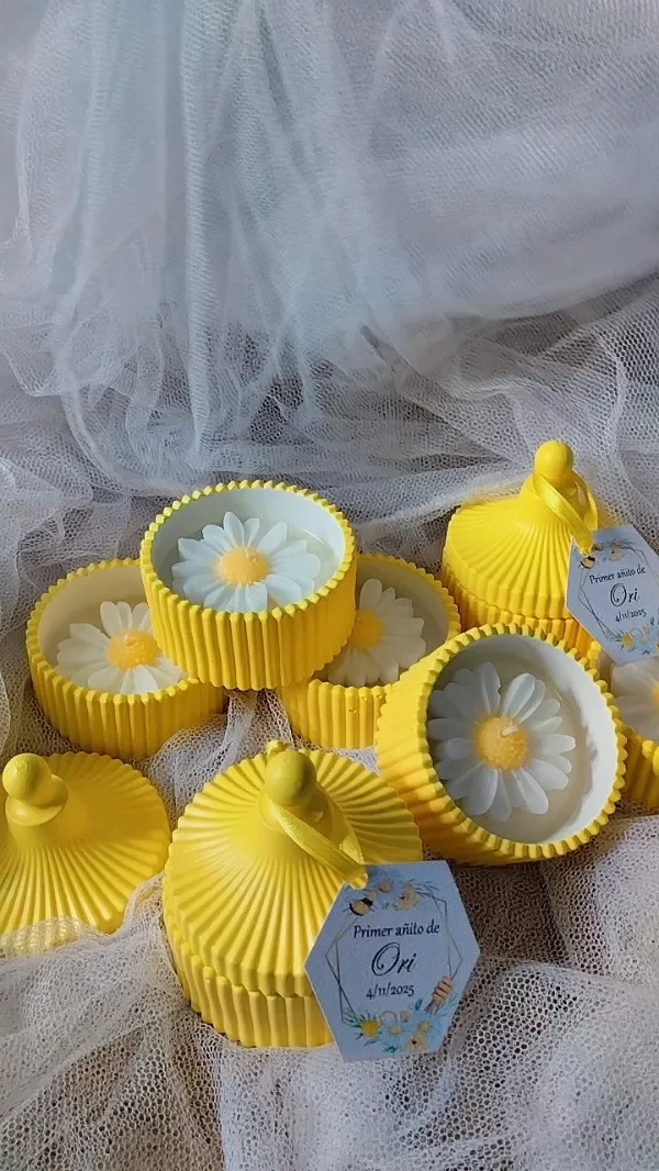 Producto - Caramelera con vela Margarita