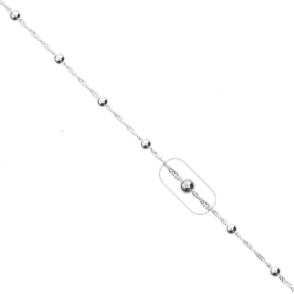 Producto - PULSERA SINGAPUR CON BOLITAS GRANDES