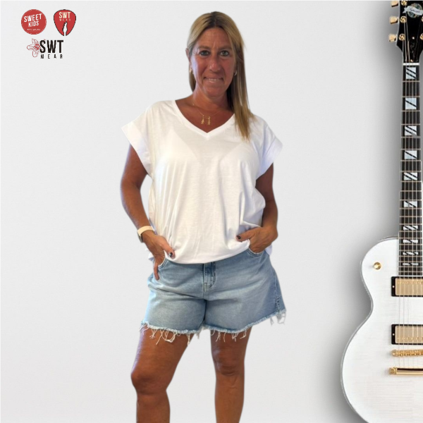 Producto - Remerón SIN MANGAS LISA Escote en V Algodón